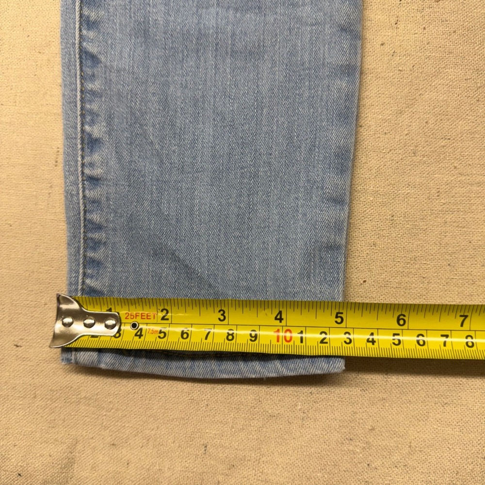 Universal Thread‎ Womens High Rise Skinny Jeans Light Wash Blue Denim 6/28R - Picture 7 of 10